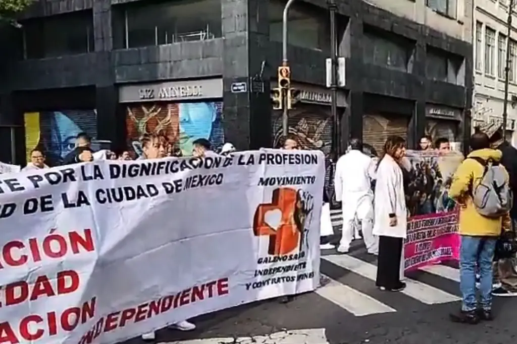 Trabajadores De La Salud En Cdmx Protestan Por Adhesi N A Imss