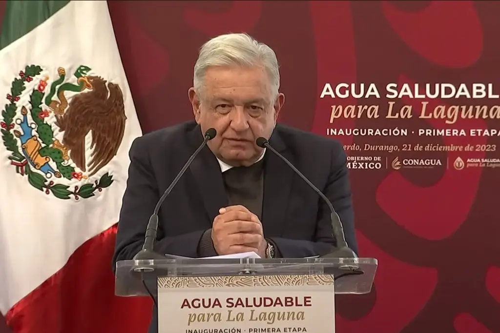 Inaugura Amlo Primera Etapa De Proyecto Agua Saludable Para La Laguna