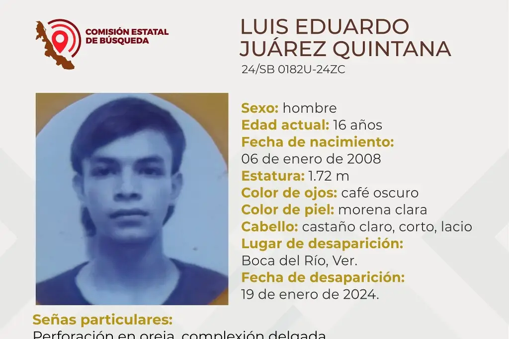 Desaparece menor de edad en Boca Del Río xeu noticias veracruz