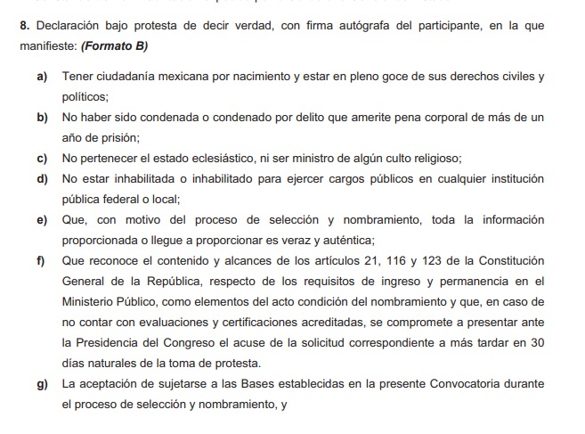 Emiten convocatoria para elegir Fiscal General y Anticorrupción de ...