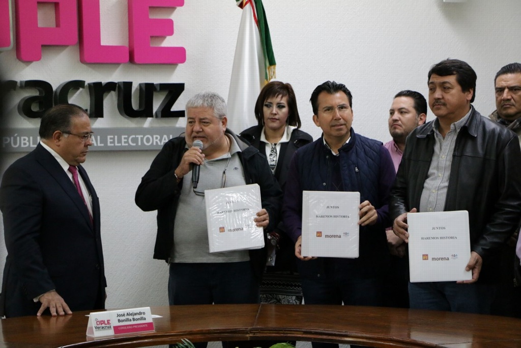 Imagen Coalición “Juntos haremos historia”, presenta su solicitud de registro ante OPLE