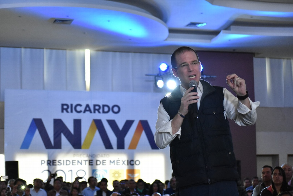 Imagen Javier Duarte restará votos al PRI en la elección de este año: Ricardo Anaya