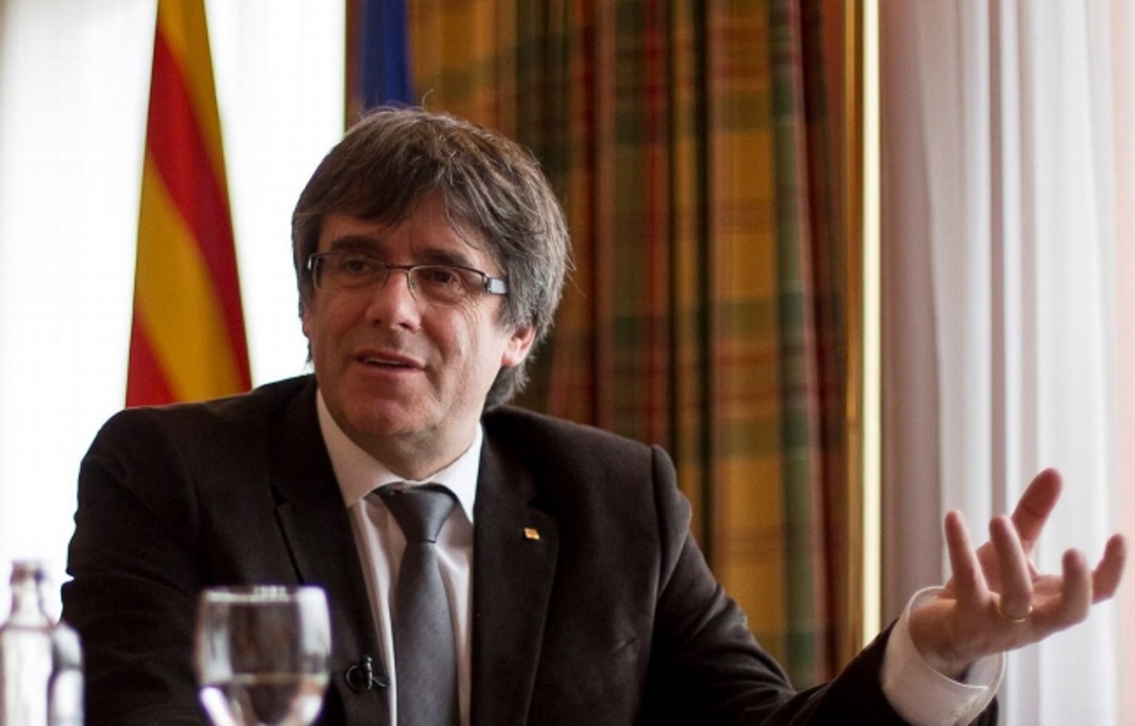 Imagen Promueve Puigdemont gobierno republicano catalán en nueva web