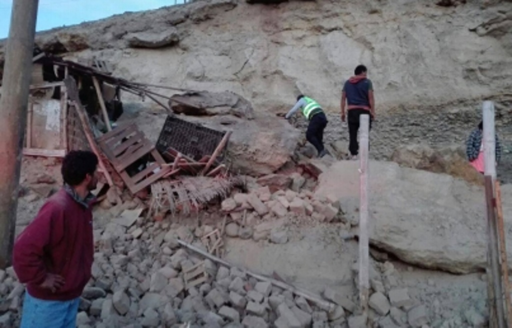 Imagen Sismo en Perú ocasiona la destrucción de 101 viviendas