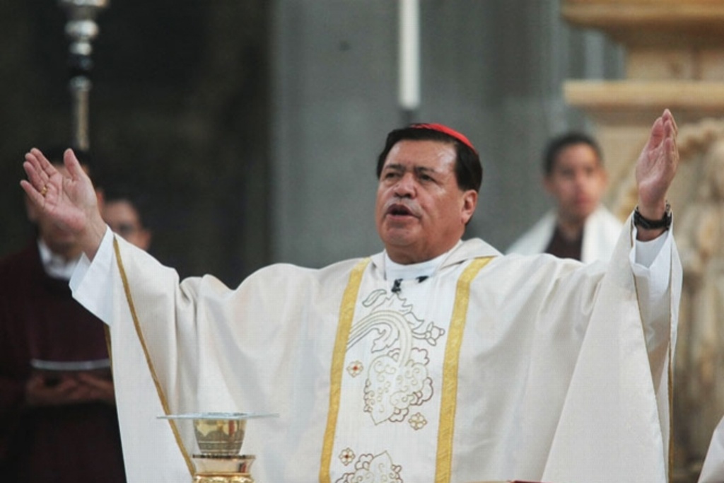 Imagen Norberto Rivera presenta informe previo a dejar Arzobispado
