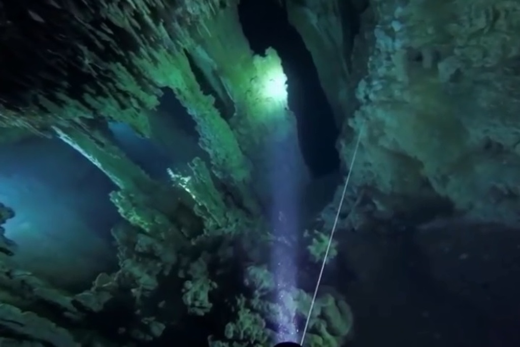 Imagen Descubren la cueva inundada más grande del mundo en Tulum, Quintana Roo (+Video)