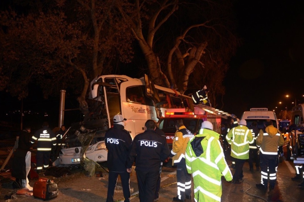 Imagen Accidente vial en Turquía deja 11 muertos y 46 heridos