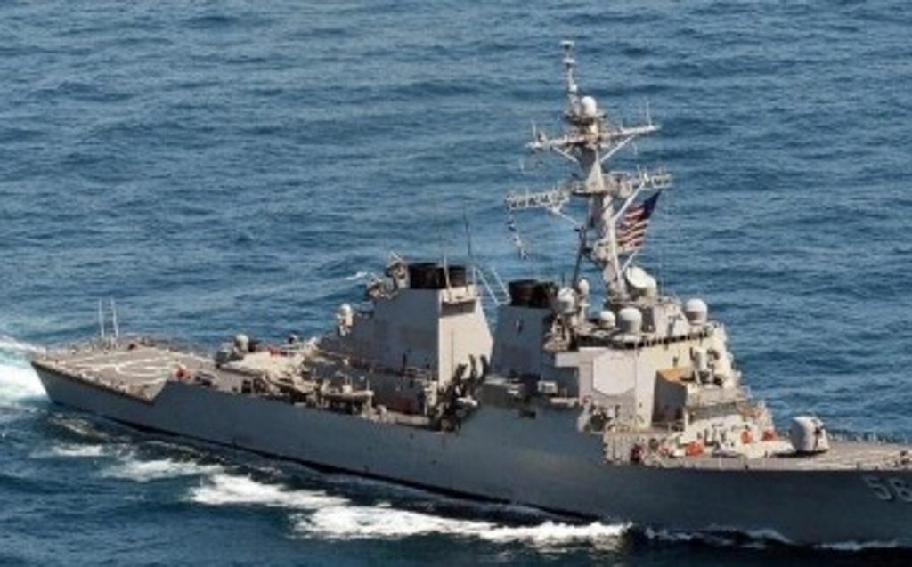 Imagen China protesta por la navegación de un buque de guerra estadounidense 