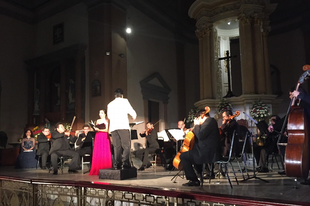 Imagen Realizan concierto en honor a San Sebastián en la Catedral de Veracruz