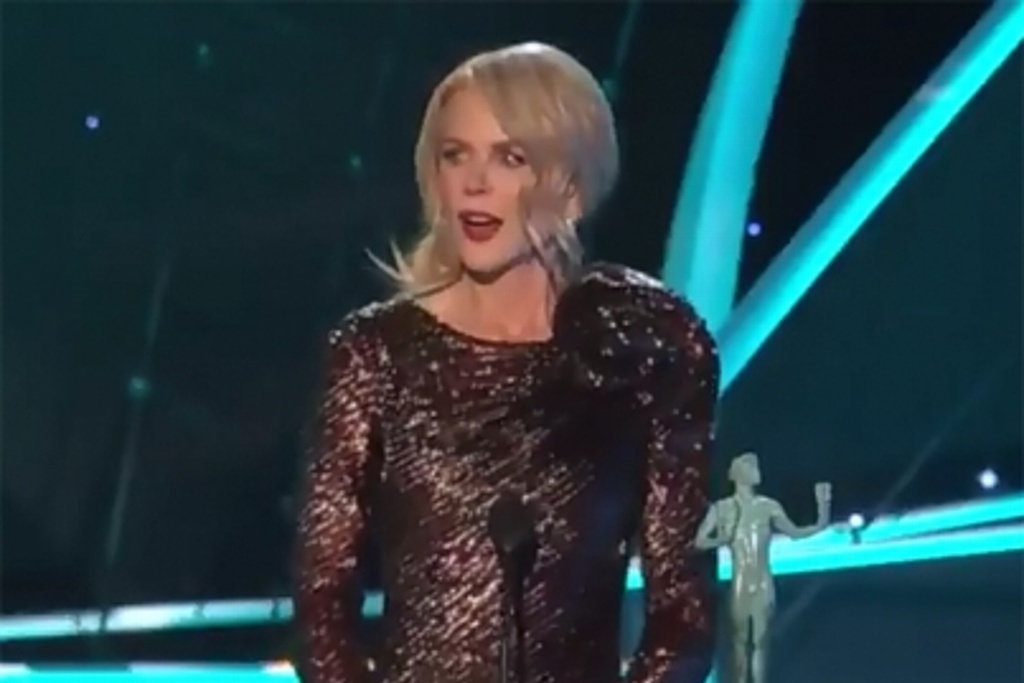 Imagen Nicole Kidman gana premio SAG como mejor actriz en televisión