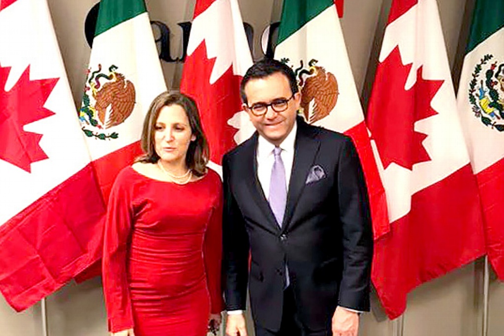 Imagen México y Canadá ultiman detalles de ronda de negociación del TLCAN