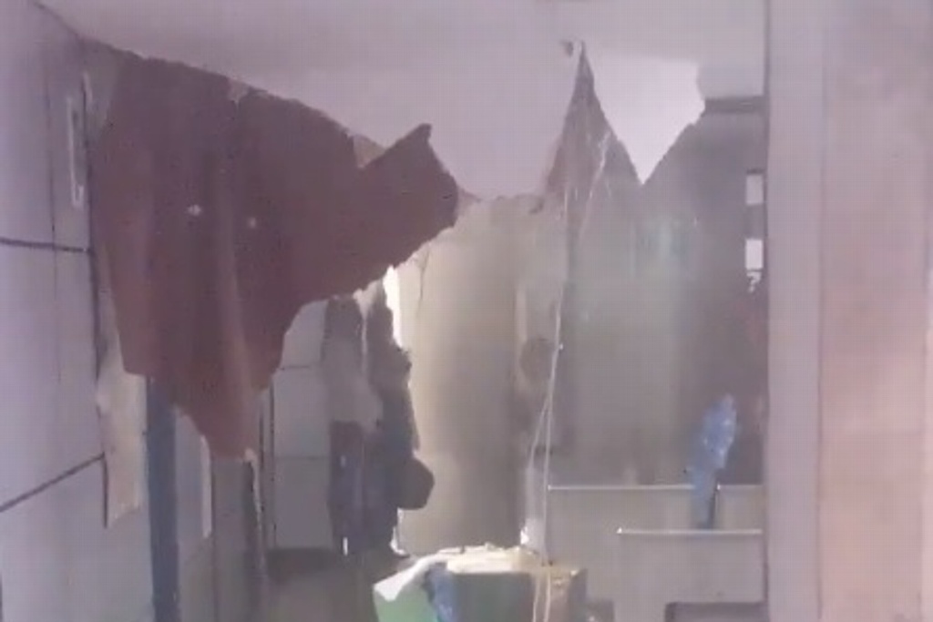 Imagen Se inundan instalaciones del IMSS en Veracruz (+video)