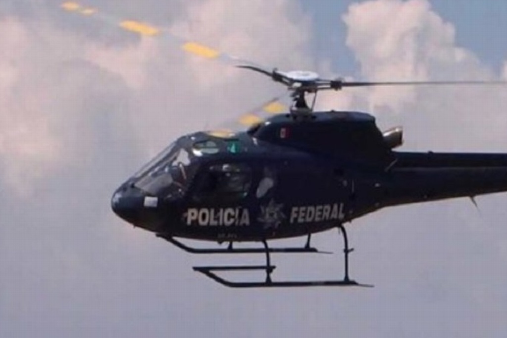 Imagen Cae helicóptero de la Policía Federal en Jalisco (+Video)