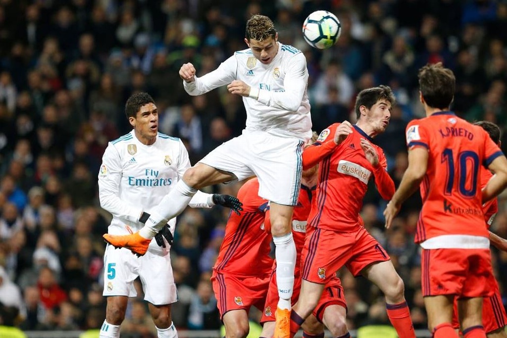 Imagen ¡Real Madrid golea a la Real Sociedad con tres de Cristiano!