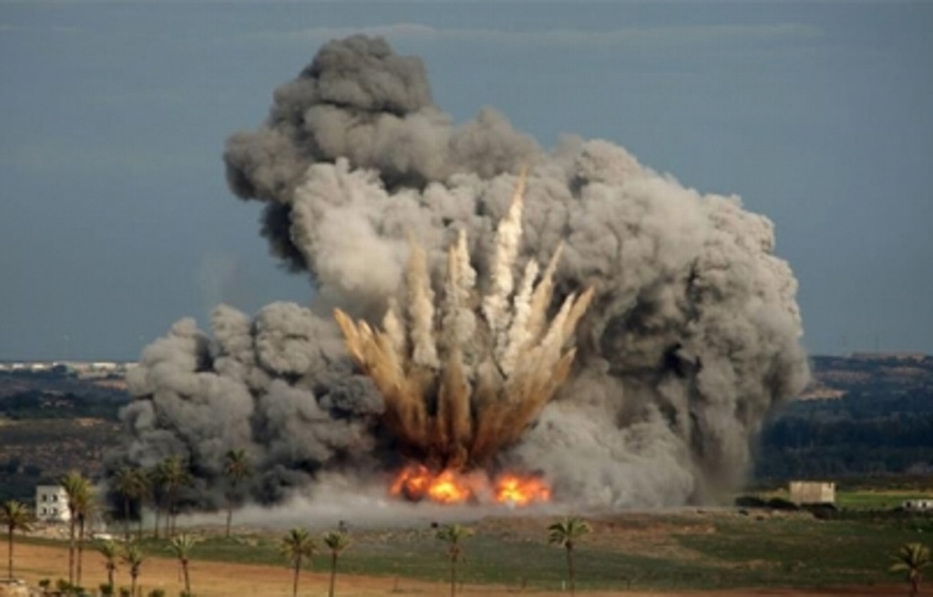 Imagen Israel bombardea Gaza tras explosión de mina que hirió a seis soldados