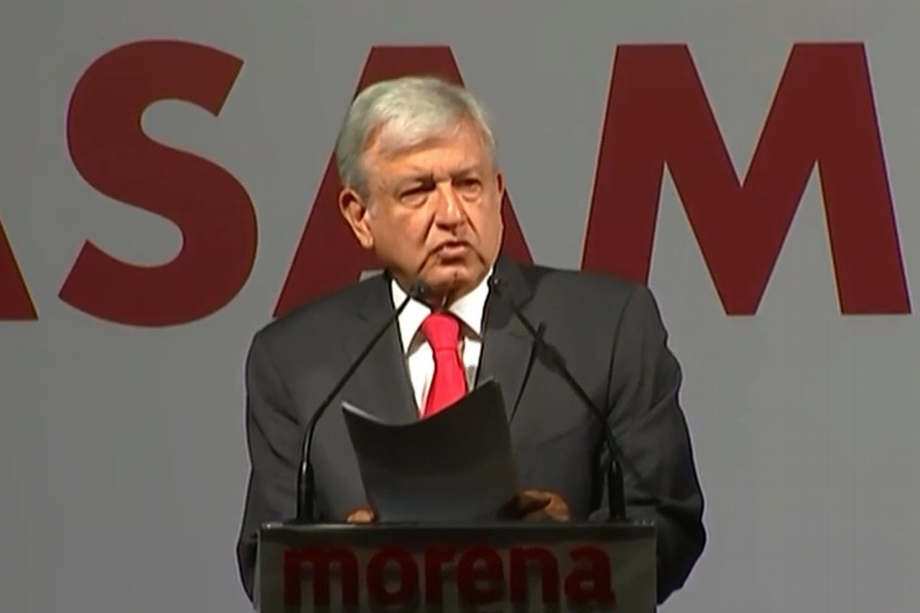 Imagen Postula Morena a López Obrador como candidato a la Presidencia