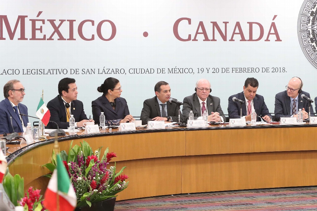 Imagen Senadores de México y Canadá rechazan tratados bilaterales en TLCAN