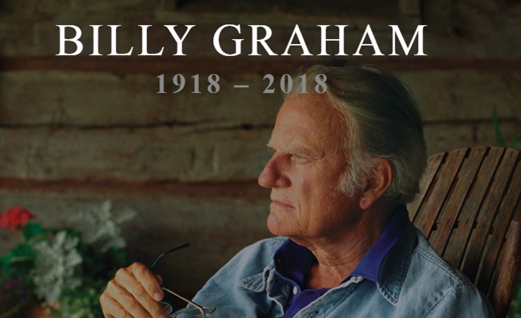 Imagen Fallece el pastor de Estados Unidos Billy Graham 