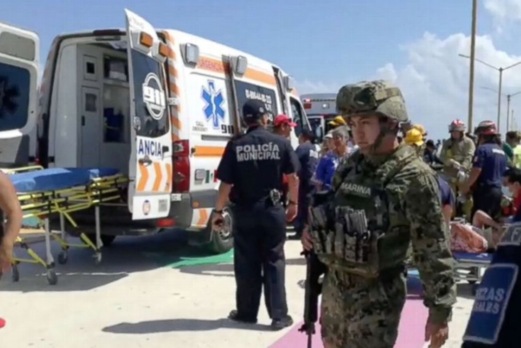 Imagen Semar activó protocolo de seguridad tras explosión de ferry en Playa del Carmen