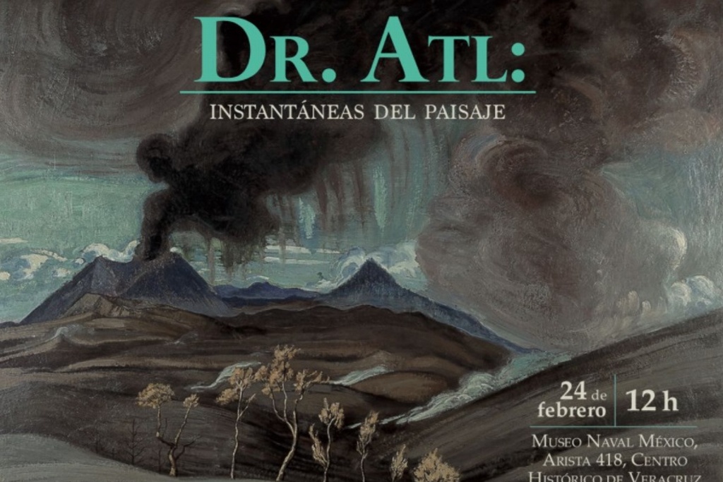 Imagen Exhibirán muestra “dr. atl: instantáneas del paisaje”, en el Museo Naval de Veracruz