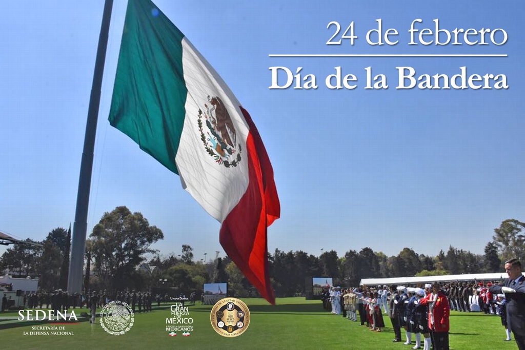 Imagen La bandera inspira a hacer de México un mejor país, afirma Salvador Cienfuegos