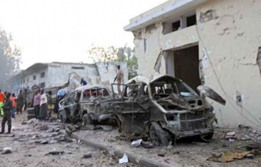 Imagen Se duplica el número de muertos por doble atentado en Somalia