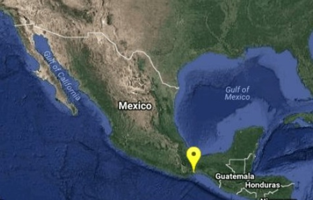 Imagen Reportan sismo de magnitud 4.4 al oeste de Tehuantepec, Oaxaca
