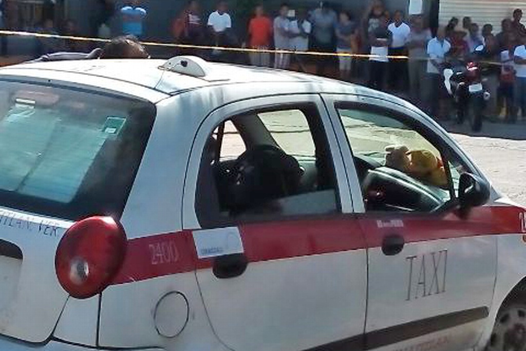 Imagen Asesinan a conductor de un taxi en Cosoleacaque
