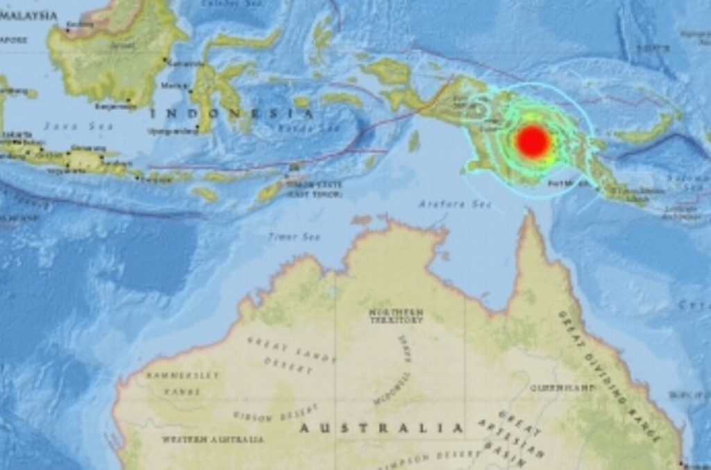 Imagen Se eleva a 31 los muertos tras fuerte sismo en Papúa Nueva Guinea