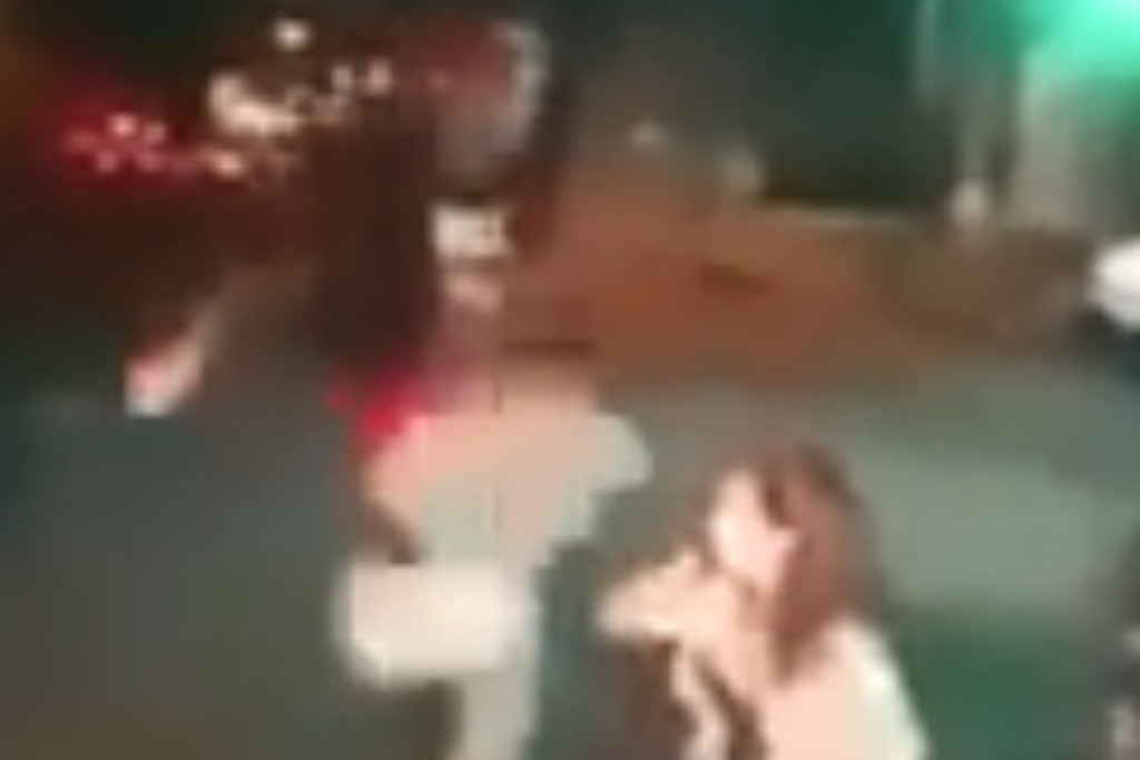 Imagen Se viralizan imágenes de mujer golpeada en el rostro en avenida Tláhuac (+Video)
