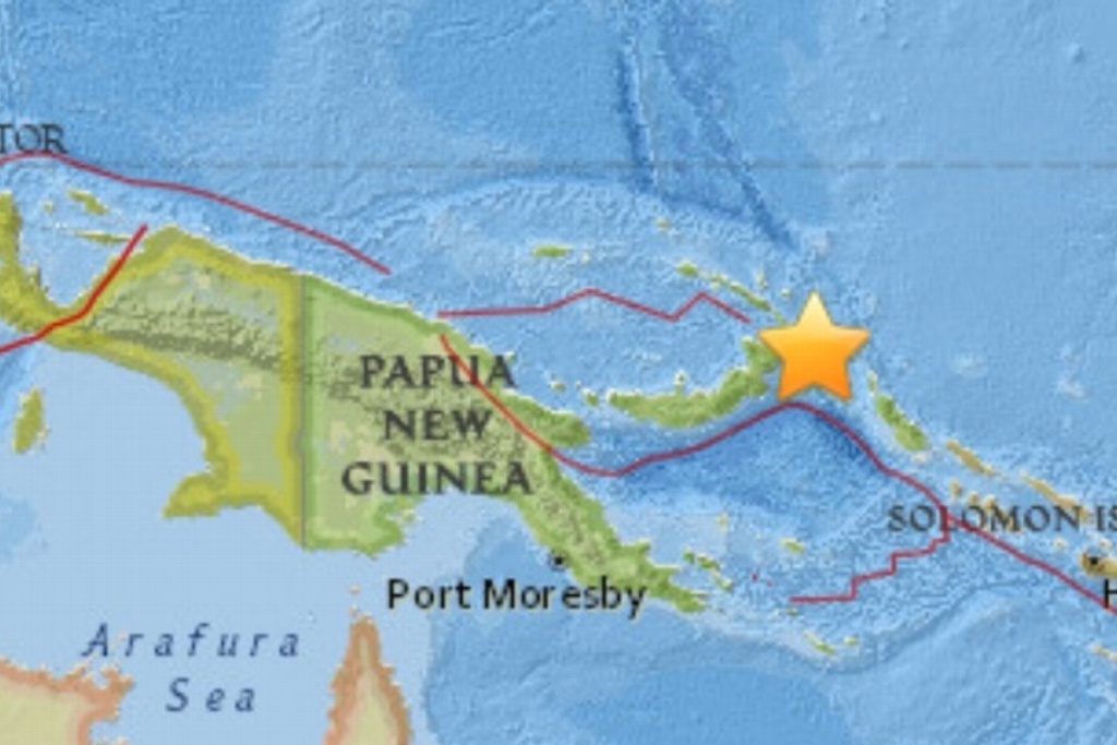 Imagen Nuevo sismo fuerte sacude el este de Papúa Nueva Guinea