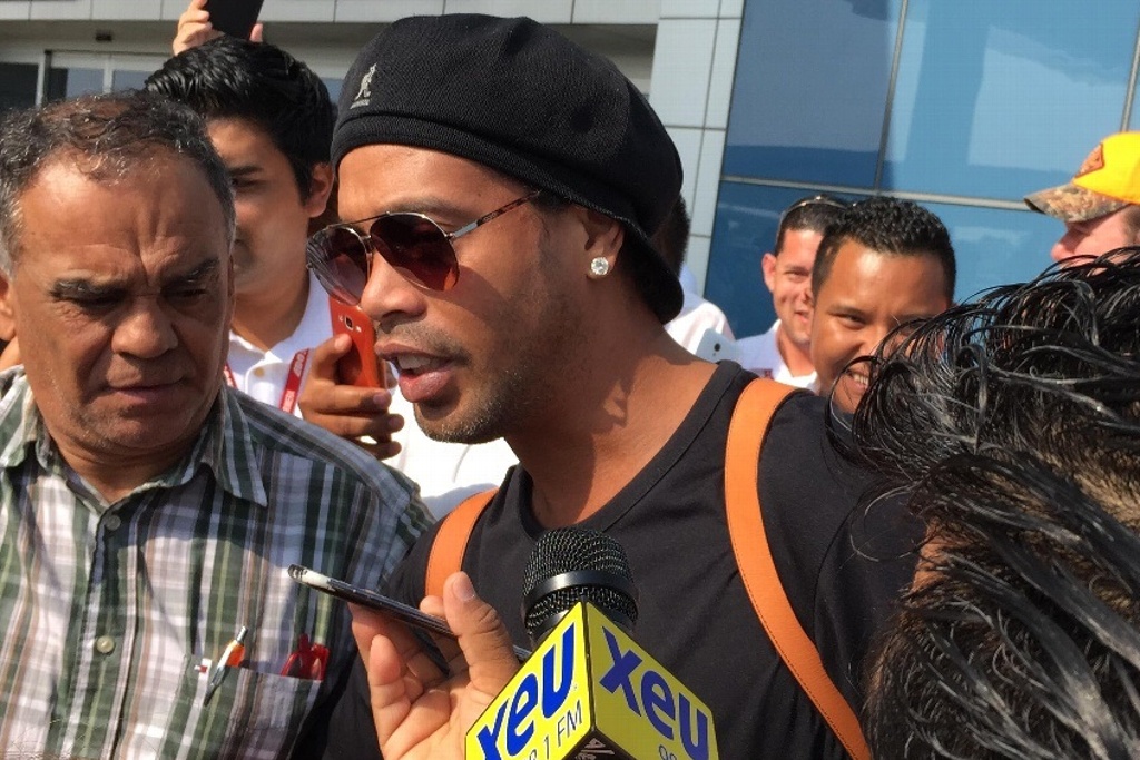 Imagen ¡Ronaldinho está en Veracruz!