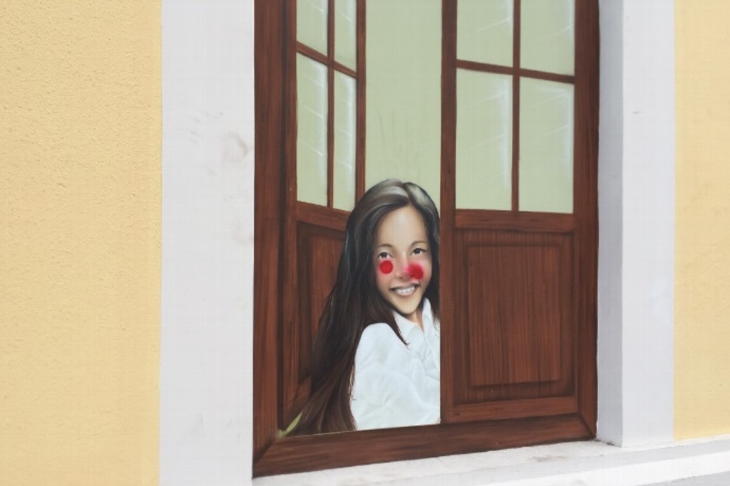 Imagen Vandalizan fachada de escuela recién remodelada Josefa Ortiz 