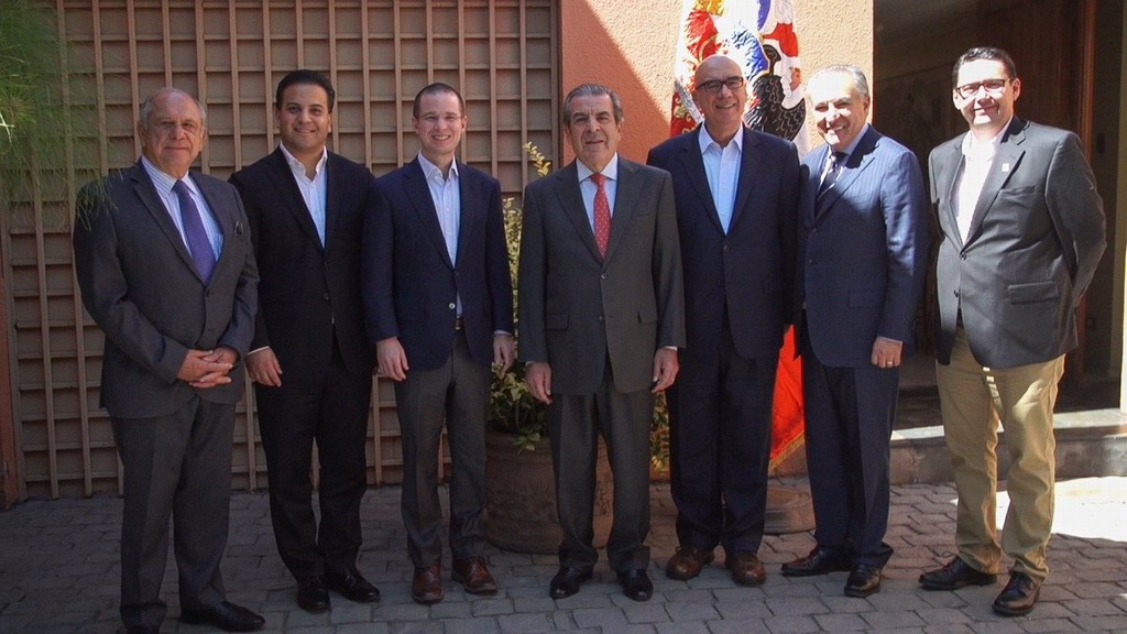 Imagen Se reúne Ricardo Anaya con expresidentes de Chile