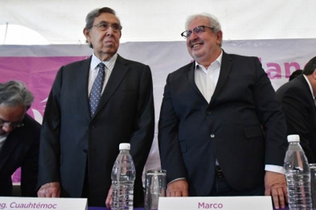 Imagen Registra Marco Rascón candidatura a jefe de gobierno por el Partido Humanista