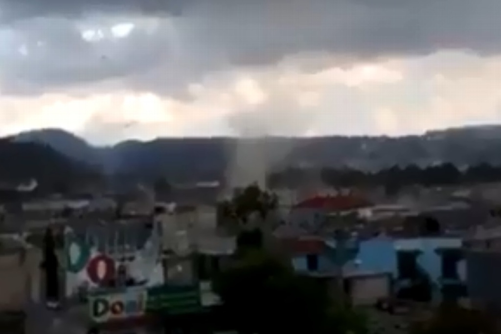 Imagen Se registra tornado en San Cristóbal de las Casas, reportan daños en viviendas