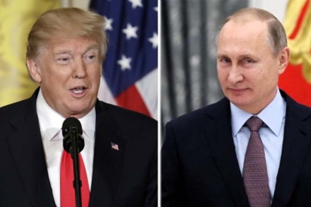 Imagen Anuncia Trump reunión con Putin para discutir carrera armamentista