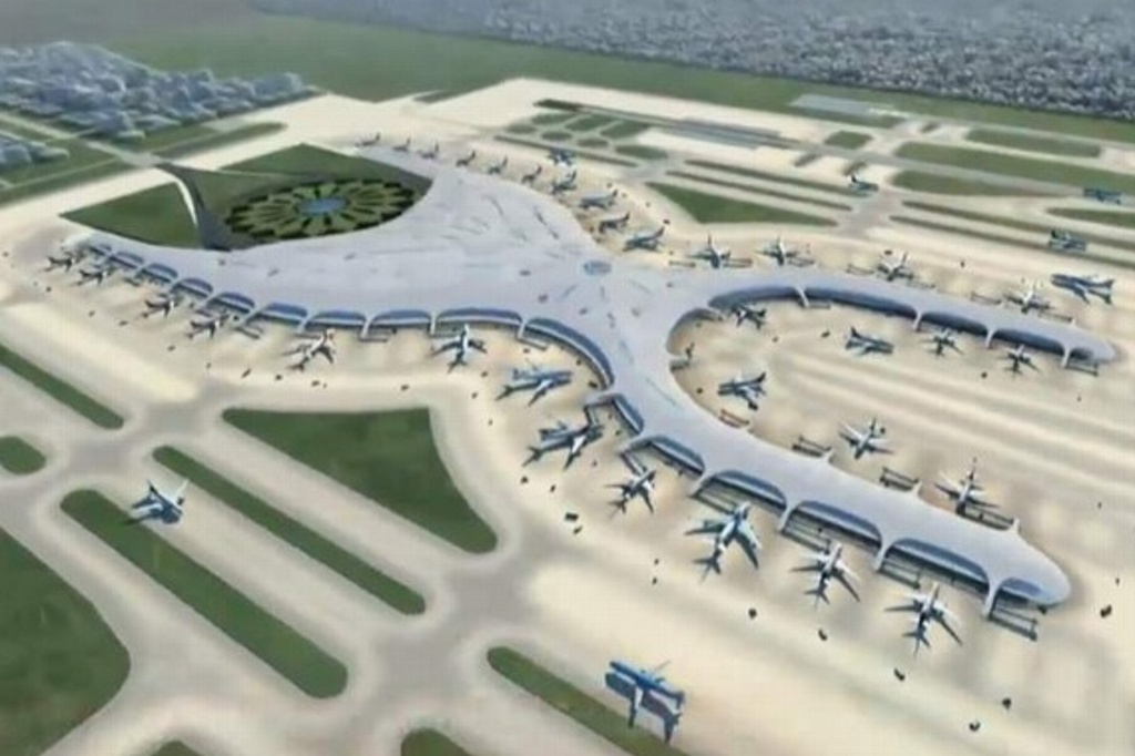 Imagen Analiza AMLO promover amparos para evitar asignar contratos por nuevo aeropuerto