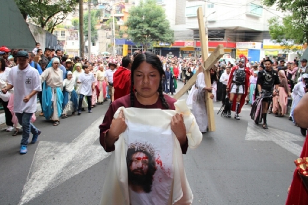 Imagen Informan que Vía Crucis en Iztapalapa transcurrió sin incidentes mayores 