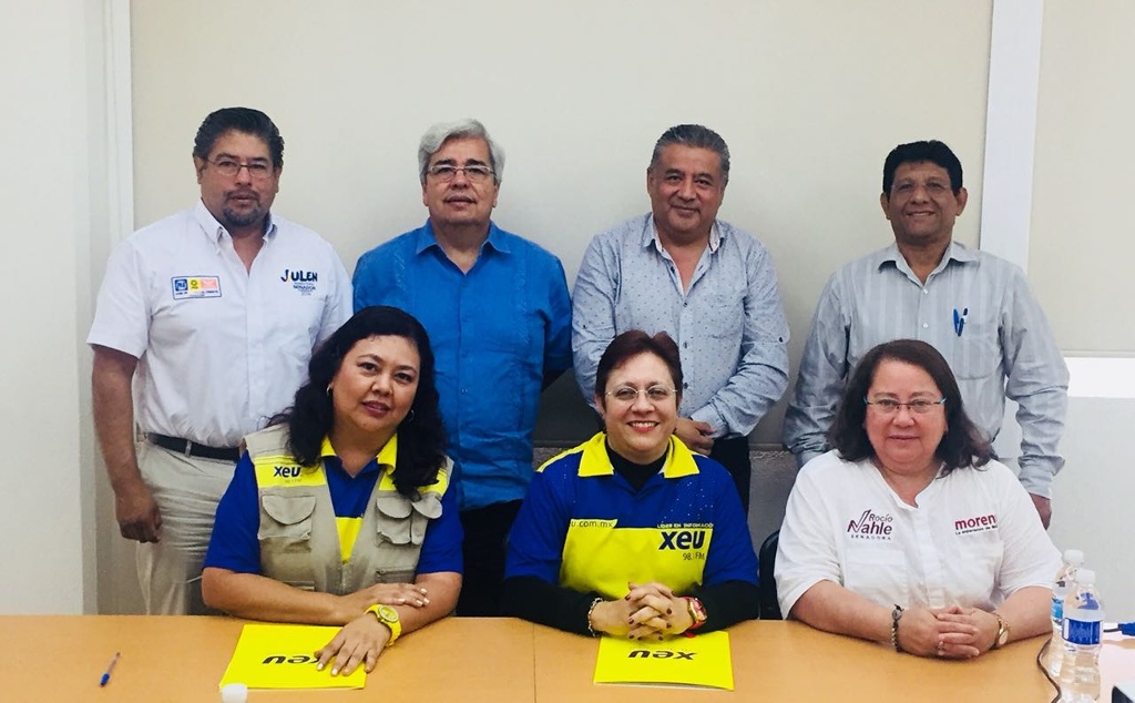 Imagen Acuerdan realizar debate de candidatos al Senado de la República en XEU