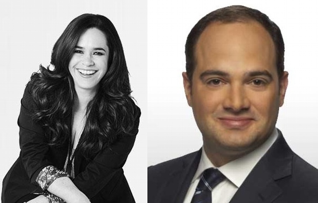 Imagen Avalan a León Krauze y a Yuriria Sierra como moderadores de segundo debate presidencial