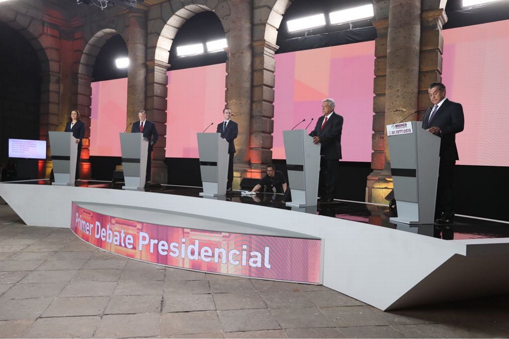 Imagen Debaten candidatos a la Presidencia de México 