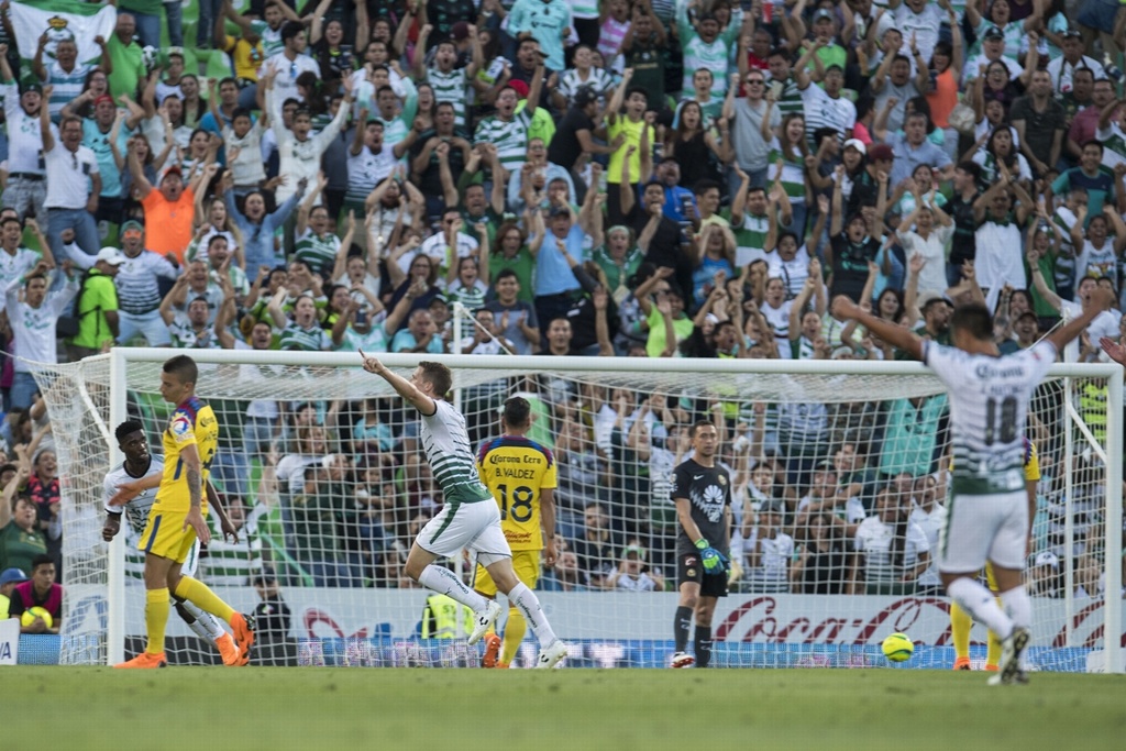 Imagen ¡Santos golea al América en la ida de Semifinales de la Liga MX!