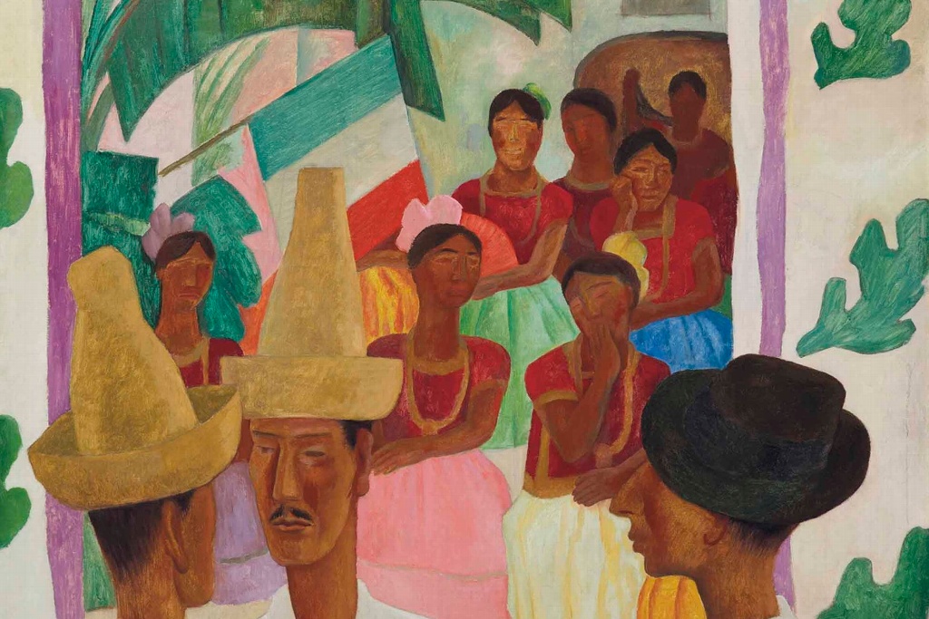 Imagen “Los Rivales” de Diego Rivera, la obra latinoamericana más cara