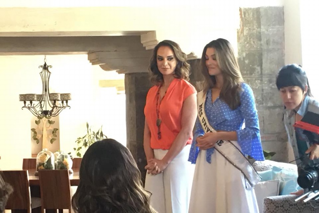 Imagen Miss Universo 2017 convive con participantes de Mexicana Universal