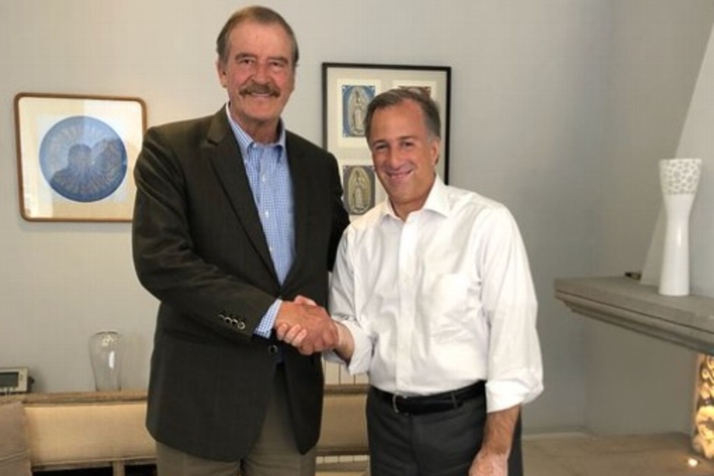 Imagen Se reúne Meade con el ex presidente Vicente Fox