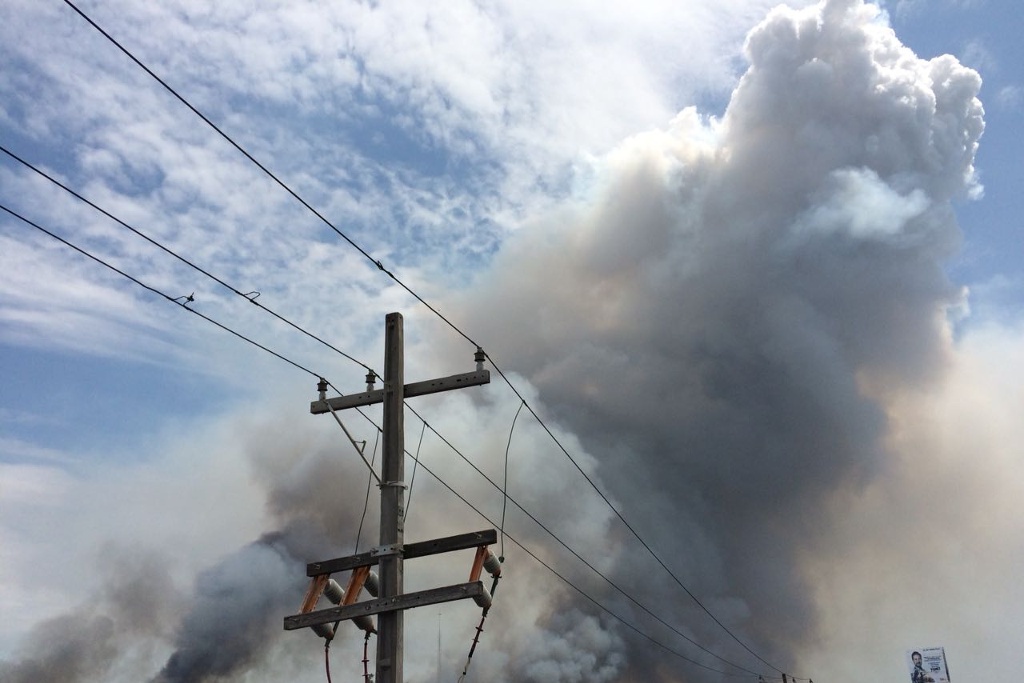 Imagen Incendio de pastizal en Boca del Río sería controlado en dos horas: PC