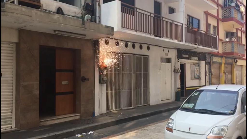 Imagen Se registra conato de incendio en panadería del centro de Veracruz 