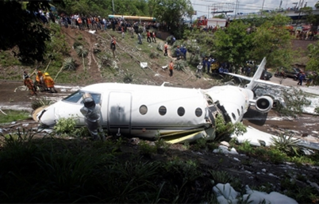 Imagen Varios heridos al salirse avión de la pista en capital de Honduras (+Video)