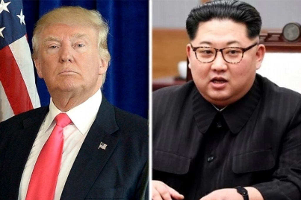 Imagen Cumbre con Kim para el 12 de junio podría posponerse: Trump